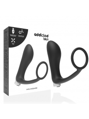 ADDICTED TOYS - VIBRATORE PROSTATICO RICARICABILE MODELLO 1 - NERO