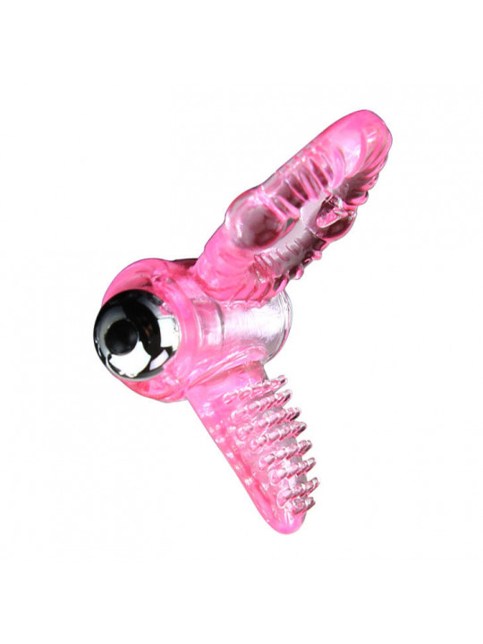 BAILE - ANELLO DOLCE ABS 10 RITMI ANELLO VIBRATORE PENE ROSA