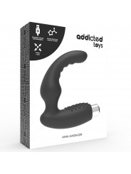 ADDICTED TOYS - VIBRATORE PROSTATICO RICARICABILE MODELLO 2 - NERO