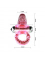 BAILE - ANELLO DOLCE ABS 10 RITMI ANELLO VIBRATORE PENE ROSA