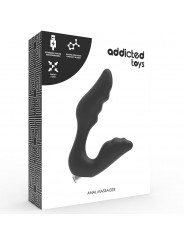 ADDICTED TOYS - VIBRATORE PROSTATICO RICARICABILE MODELLO 6 - NERO