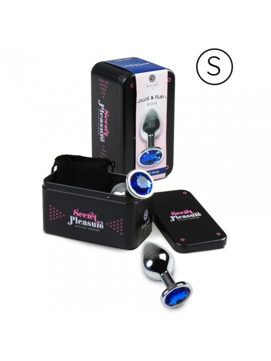 SECRETPLAY - PLUG ANALE BLU S