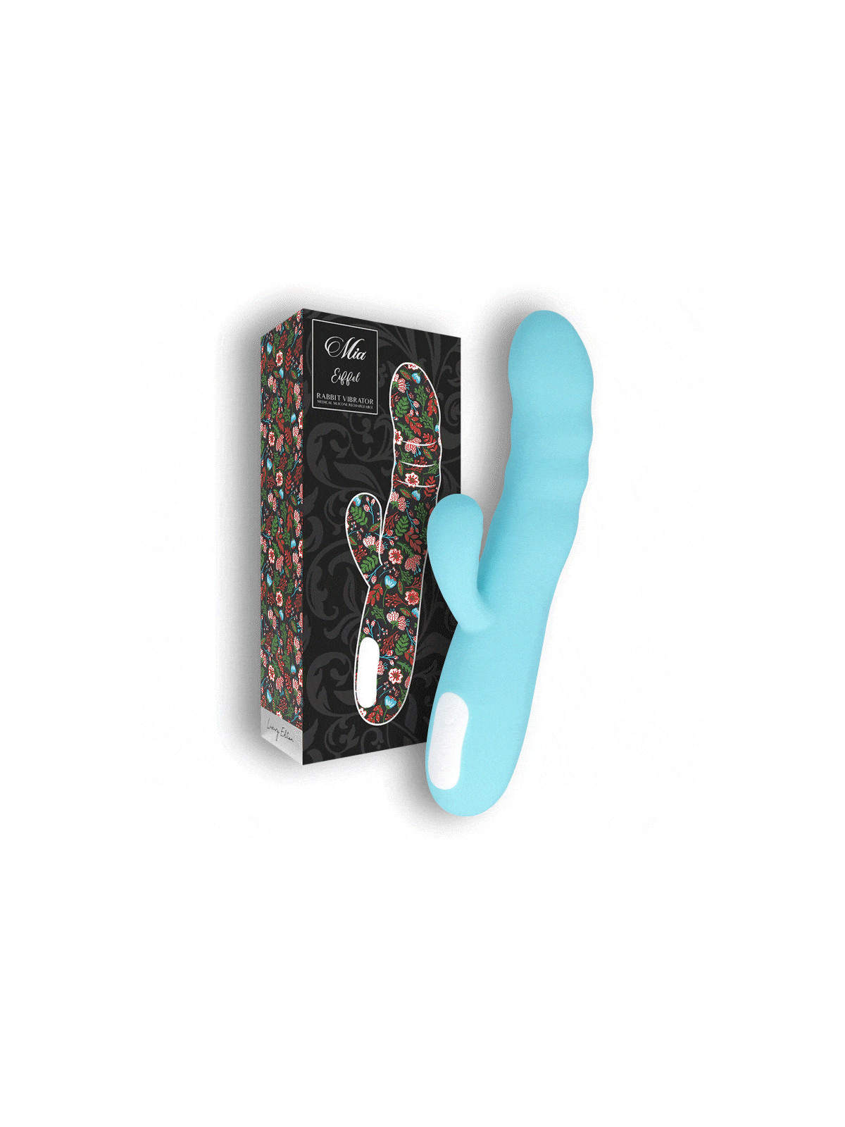 MIA - VIBRATORE ROTANTE EIFFEL BLU TURCHESE