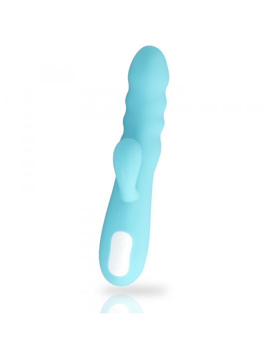 MIA - VIBRATORE ROTANTE EIFFEL BLU TURCHESE