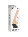 BASECOCK - VIBRATORE TELECOMANDO REALISTICO NATURALE 19 CM -O- 4 CM