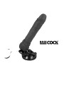 BASECOCK - VIBRATORE REALISTICO TELECOMANDO NERO 19.5 CM -O- 4 CM