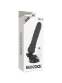 BASECOCK - VIBRATORE REALISTICO TELECOMANDO NERO 19.5 CM -O- 4 CM