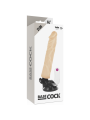 BASECOCK - VIBRATORE REALISTICO TELECOMANDO NATURALE 21 CM -O- 4 CM