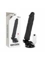 BASECOCK - VIBRATORE REALISTICO TELECOMANDO NERO 21 CM -O- 4 CM