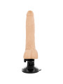 BASECOCK - VIBRATORE ARTICOLABILE TELECOMANDO NATURALE 18.5 CM -O- 4 CM