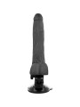 BASECOCK - VIBRATORE ARTICOLABILE TELECOMANDO NERO 18.5 CM -O- 4 CM