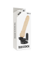 BASECOCK - VIBRATORE TELECOMANDO NATURALE REALISTICO 19.5 CM -O- 4 CM