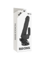 BASECOCK - VIBRATORE REALISTICO TELECOMANDO NERO 18.5 CM -O- 4CM