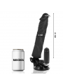 BASECOCK - VIBRATORE REALISTICO TELECOMANDO NERO 21 CM -O- 4 CM