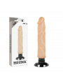 BASECOCK - VIBRATORE REALISTICO 2-1 NATURALE 20 CM -O- 4 CM