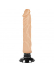 BASECOCK - VIBRATORE REALISTICO 2-1 NATURALE 20 CM -O- 4 CM