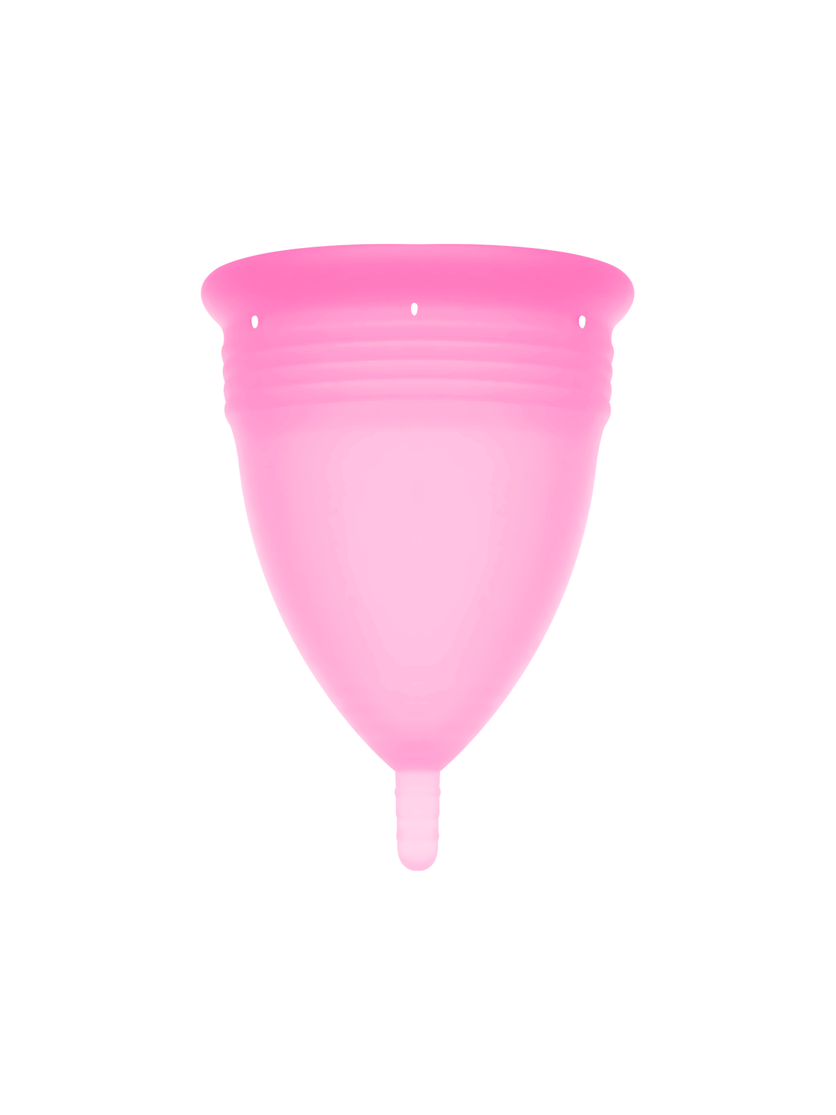 STERCUP - COPPA MESTRUALE IN SILICONE FDA ROSA - TAGLIA L