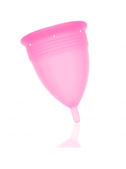 STERCUP - COPPA MESTRUALE IN SILICONE FDA ROSA - TAGLIA L