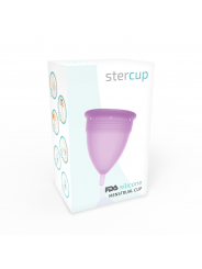 STERCUP - COPPA MESTRUALE IN SILICONE FDA LILLA - TAGLIA L