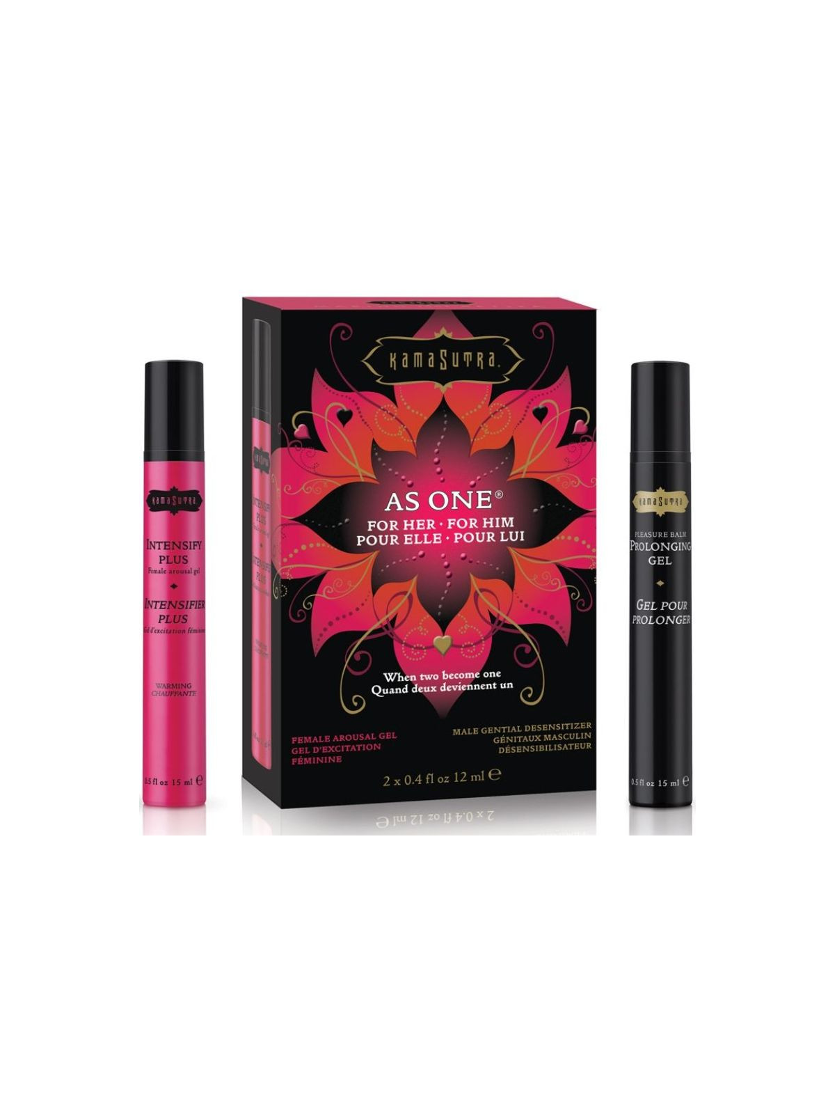 KAMASUTRA - KIT COPPIE PER LUI E LEI COME UNO 12 ML