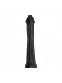 ALL BLACK - DILDO CON PLUG 31 CM