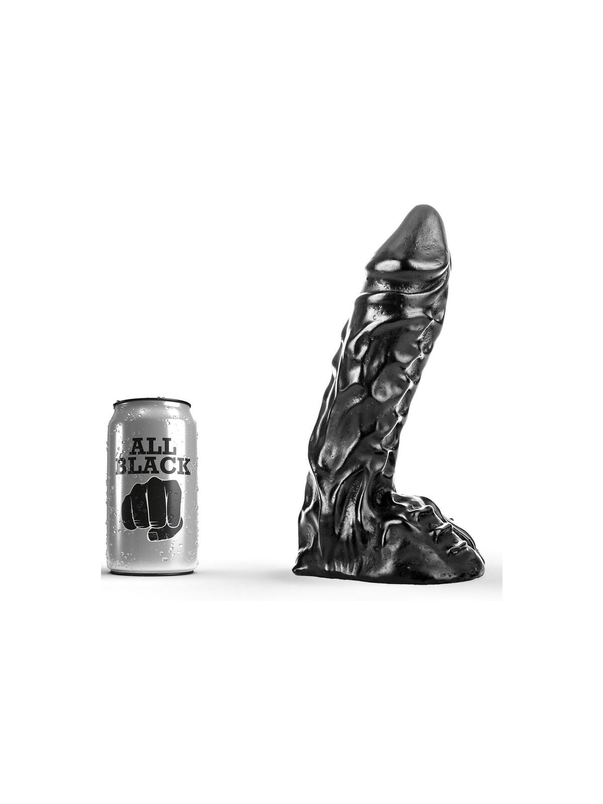 ALL BLACK - DILDO 23 CM