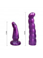 BAILE - PETTORINA ANALE E VAGINALE FEMMINILE LILLA PUNTO G 17 CM