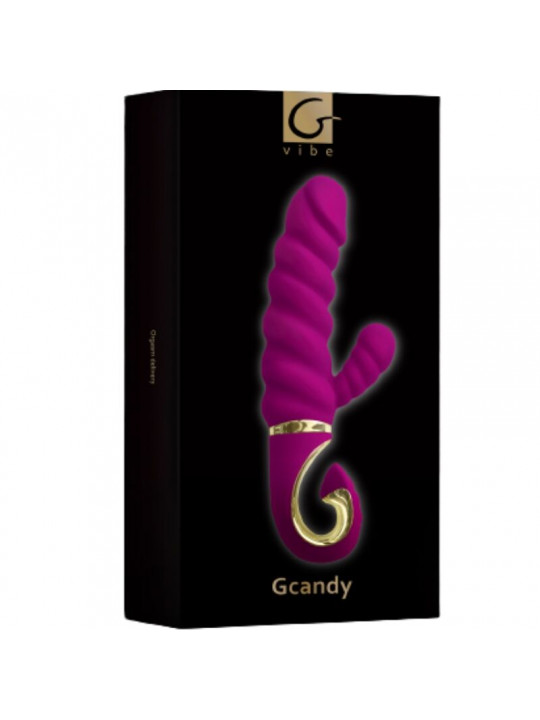 G-VIBE - GIOCATTOLI DIVERTENTI VIBRATORE CONIGLIO GCANDY LAMPONE DOLCE