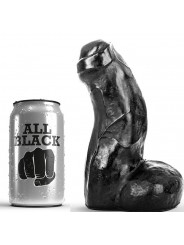 ALL BLACK - DONG NERO REALISTICO 17 CM