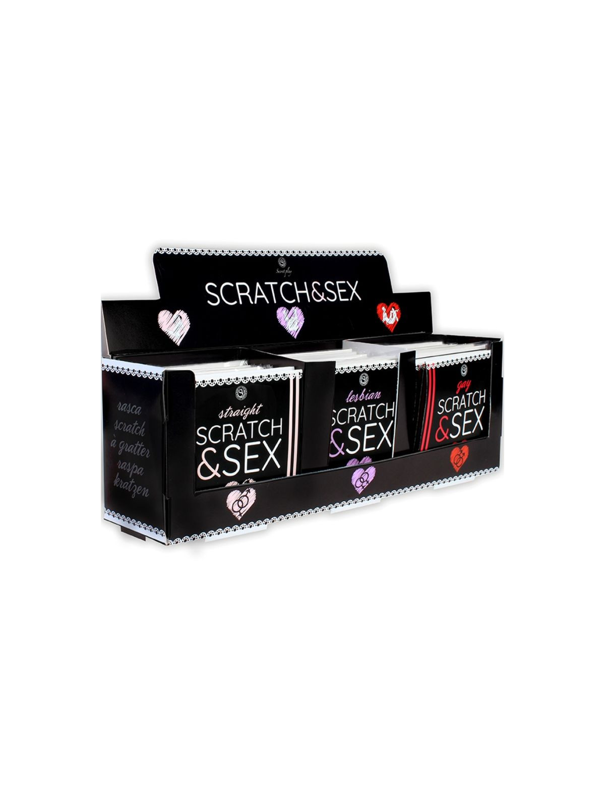 SECRETPLAY - DISPLAY + POSTURE SCRATCH E SESSO (ES/EN/FR/PT/DE)