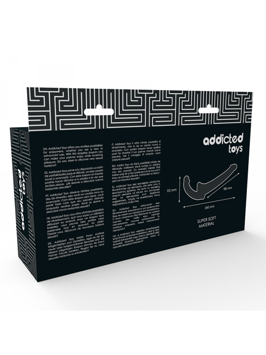 ADDICTED TOYS - DILDO CON RNA S SENZA SUPPORTO NATURALE