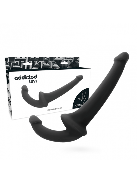 ADDICTED TOYS - DILDO CON RNA S SENZA SOTTOMISSIONE NERO