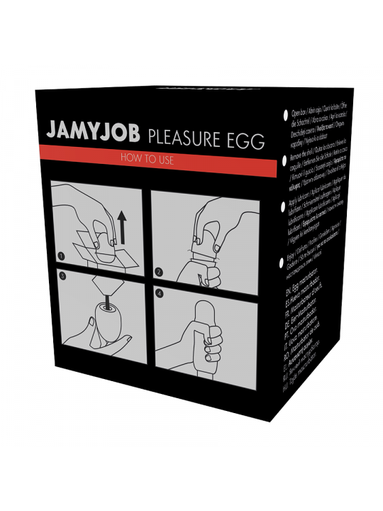 JAMYJOB -MASTURBATORE EGG VERSIONE NERA DISCRETT