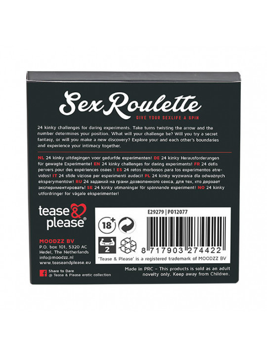 TEASE & PLEASE - SEX ROULETTE KINKY