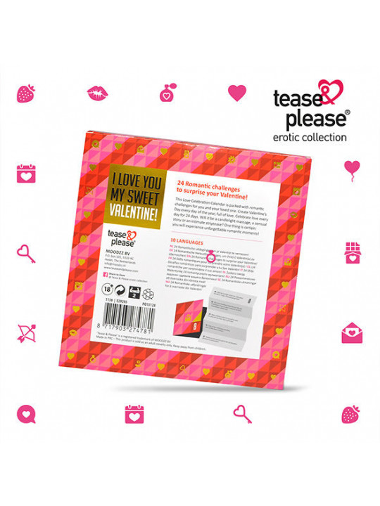 TEASE & PLEASE - CALENDARIO DELLAVVENTO DI SAN VALENTINO