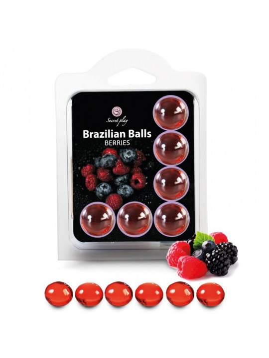 SECRETPLAY - BRASILIANI PALLINE FRUTTI DI FORESTA