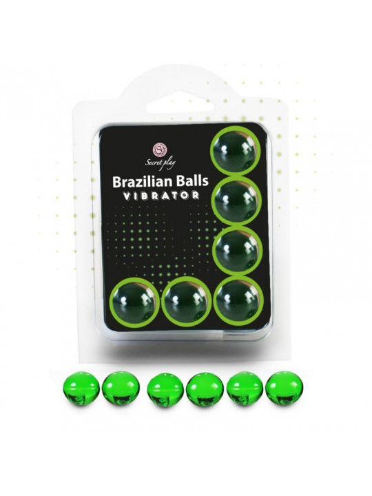 SECRETPLAY - SET 6 VIBRATORI PER PALLINE BRASILIANI