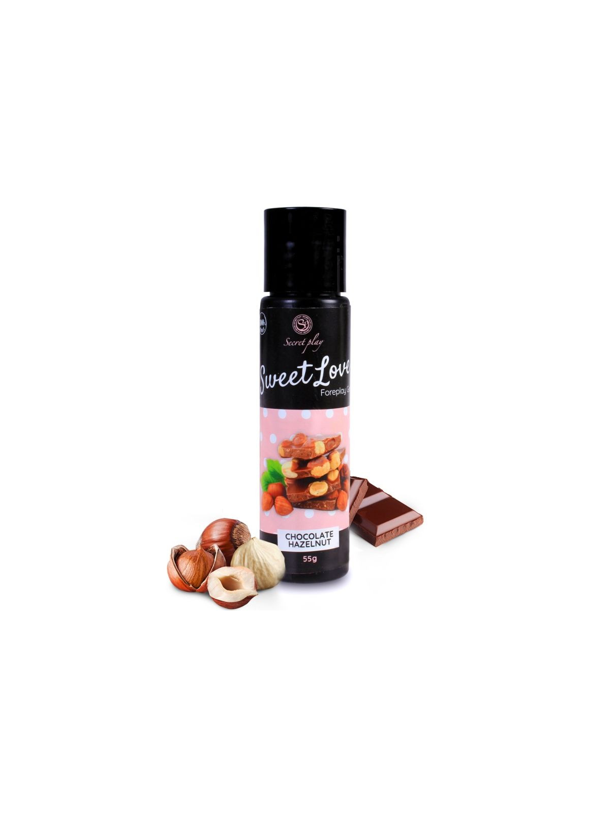 SECRETPLAY - GEL DOLCE AMORE CIOCCOLATO CON NOCCIOLA 60 ML