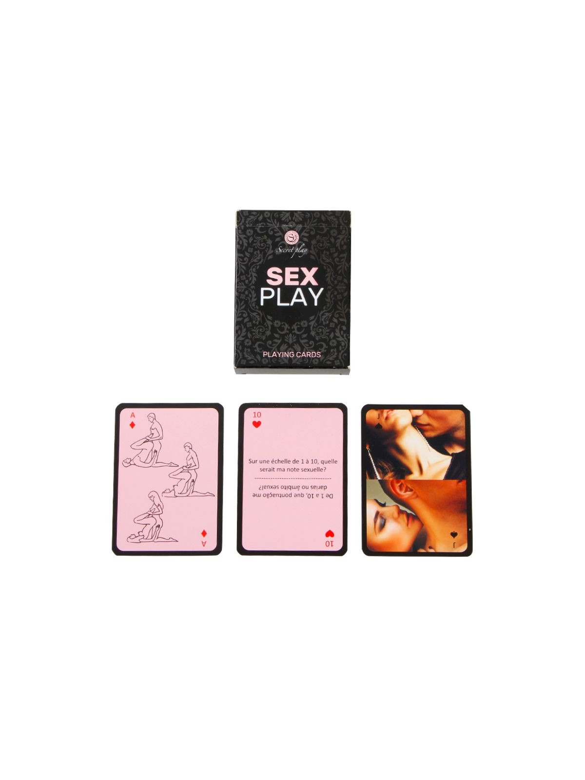 SECRETPLAY - CARTE DA GIOCO SEX PLAY (FR/PT)