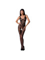 PASSION - DONNA BS069 BODYSTOCKING NERO TAGLIA UNICA