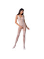 PASSION - WOMAN BS069 BODYSTOCKING BIANCO TAGLIA UNICA