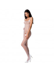 PASSION - WOMAN BS071 BODYSTOCKING BIANCO TAGLIA UNICA