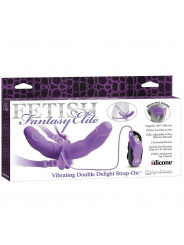 FETISH FANTASY ELITE - VIBRANTE DOPPIO DELIZIO CINTURINO VIOLA