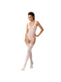 PASSION - DONNA BS051 BODYSTOCKING BIANCO