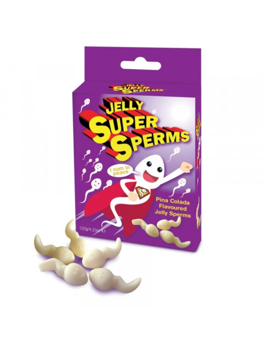 SPENCER & FLEETWOOD - JELLY SUPER SPERM GOMMIES FORMA SPERMA 120 GR