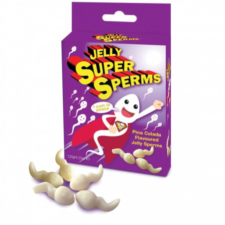 SPENCER & FLEETWOOD - JELLY SUPER SPERM GOMMIES FORMA SPERMA 120 GR