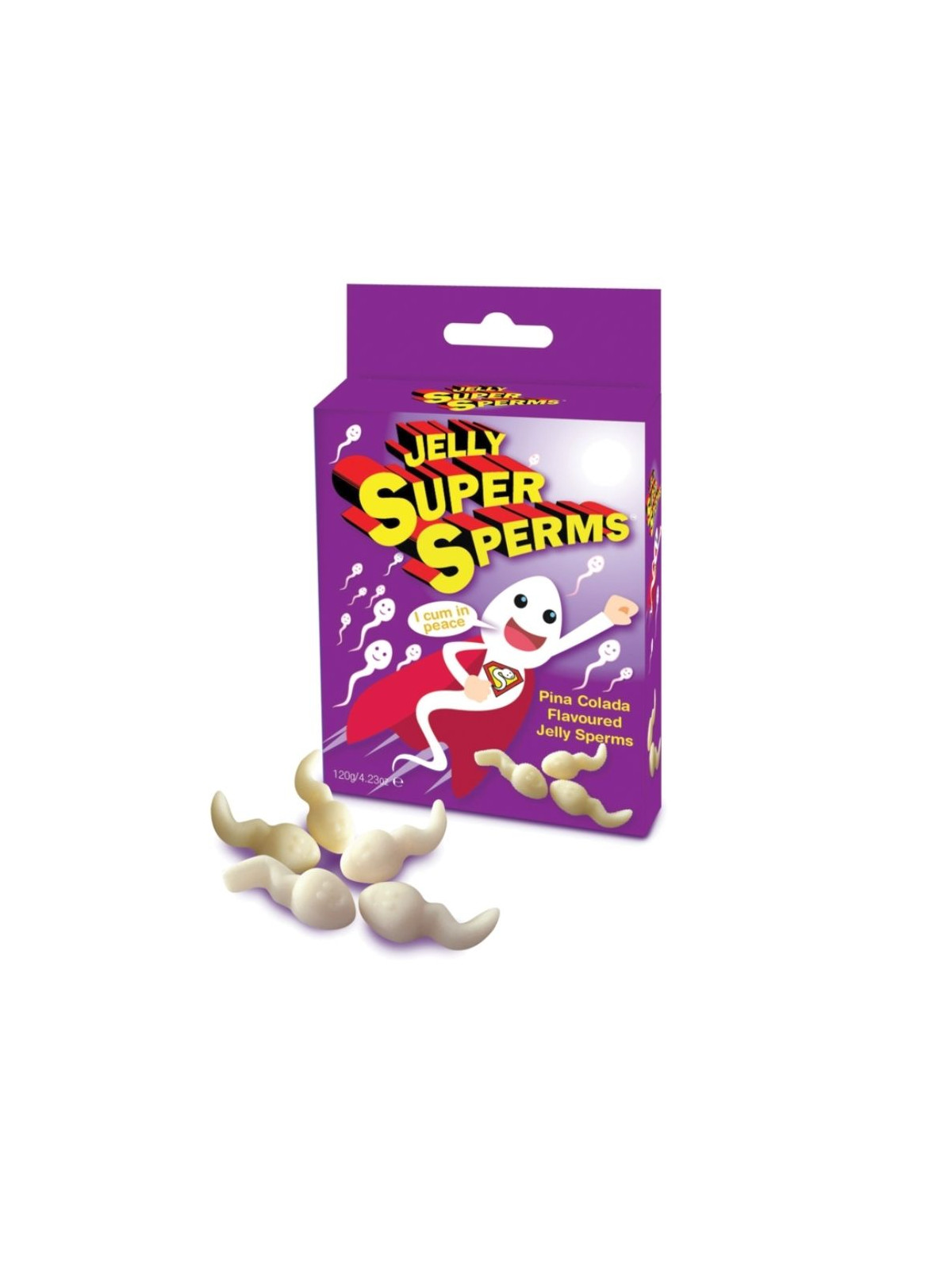 SPENCER & FLEETWOOD - JELLY SUPER SPERM GOMMIES FORMA SPERMA 120 GR