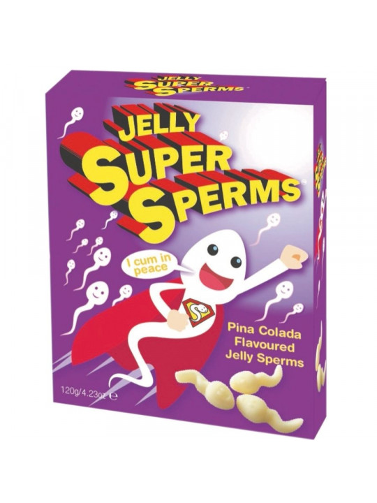 SPENCER & FLEETWOOD - JELLY SUPER SPERM GOMMIES FORMA SPERMA 120 GR