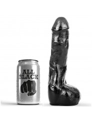 ALL BLACK - PENE ANALE REALISTICO 20 CM