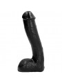 ALL BLACK - PENE ANALE REALISTICO 23 CM